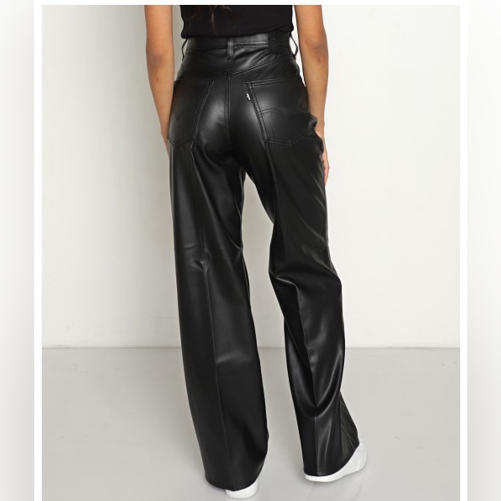 Levi’s faux leather pants